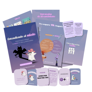Recurso visual para trabajar el miedo en niños y adolescentes con enfoque psicoeducativo