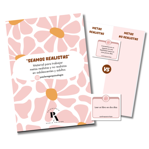 Material para trabajar autoexigencia en adolescentes