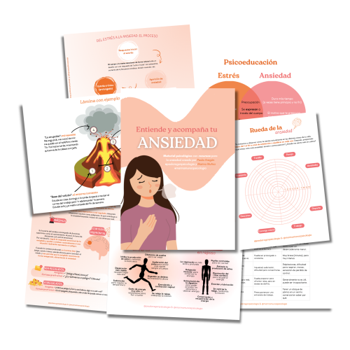 material para trabajar la ansiedad Escuela ARA