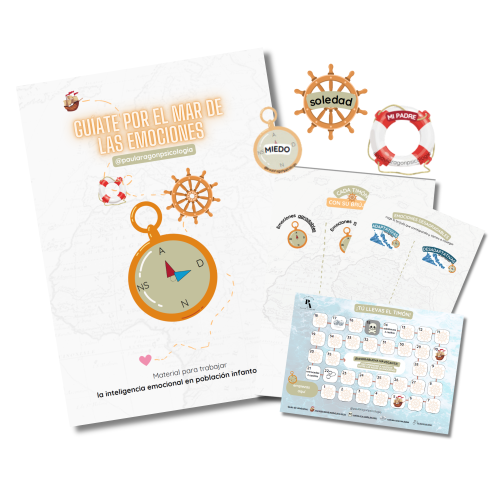 Inteligencia emocional con material manipulativo y psicoeducativo