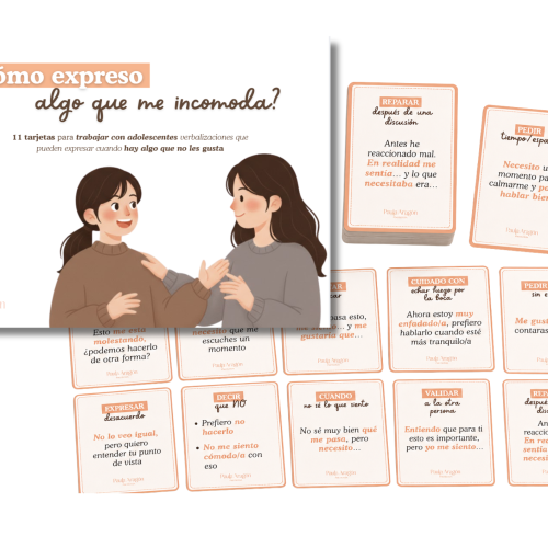 ¿Cómo expreso algo que me incomoda?