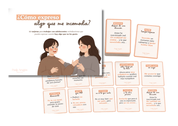 ¿Cómo expreso algo que me incomoda?