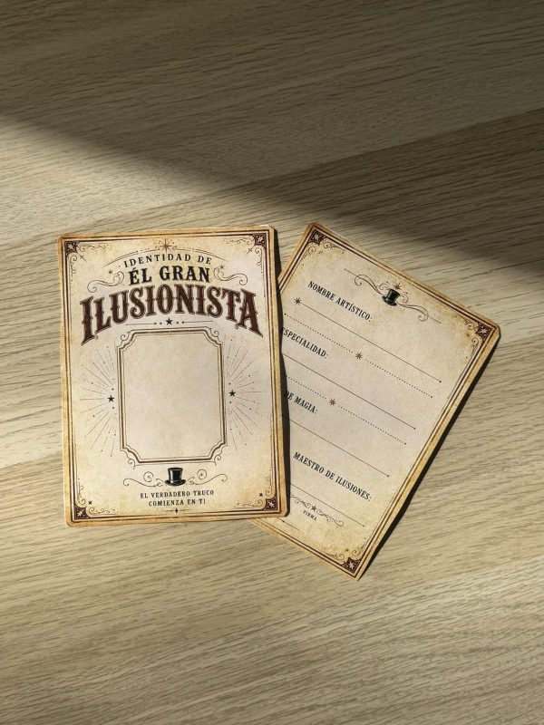 Carta del ilusionista Academia de ilusiones